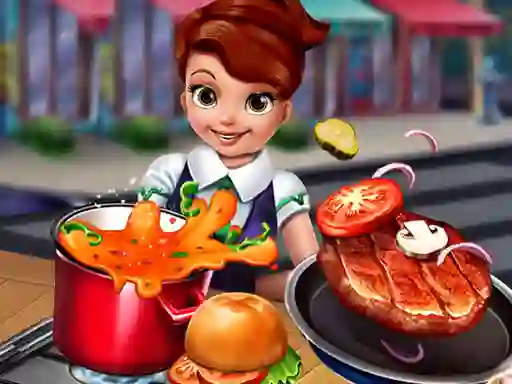 Cooking Fast Hotdogs And Burgers Craze — free online game