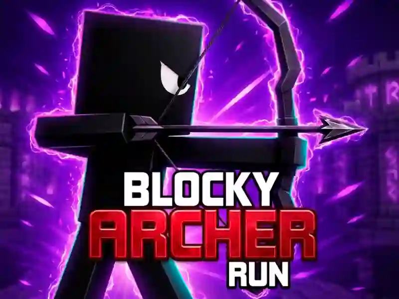 Blocky Archer Run — free online game