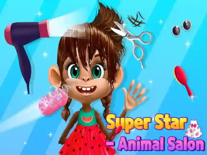 Super Star Animal Salon — free online game