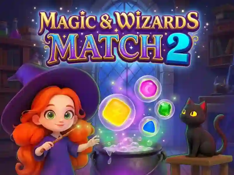 Magic & Wizards Match 2 — free online game