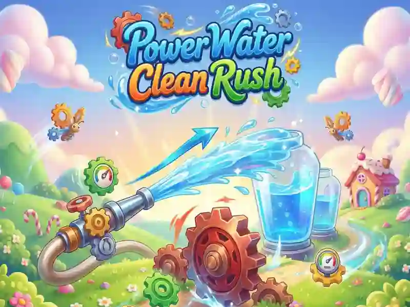 Mchezo Power Water Clean Rush online
