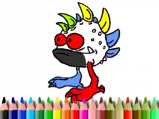Back To School: Halloween Coloring Book — free online game