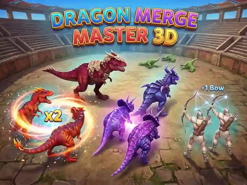Dragon Merge Master 3D — free online game