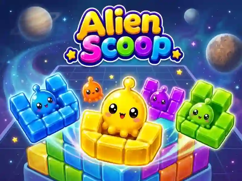 Alien Scoop — free online game