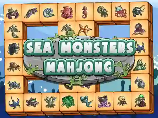 Sea Monsters Mahjong — free online game