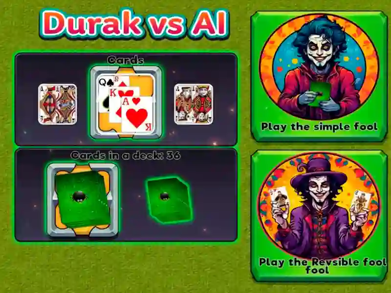 Durak vs AI — free online game