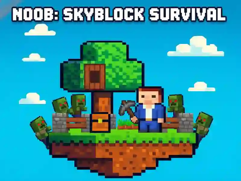 Noob: Skyblock Survival — free online game