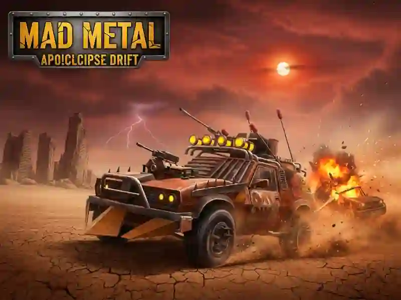 Mad Metal: Apocalypse Drift — free online game