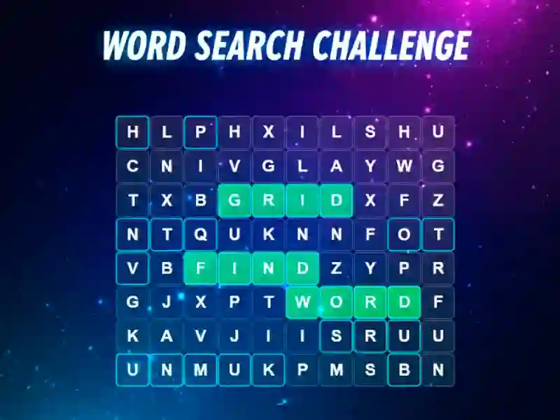 Word Search Challenge — free online game