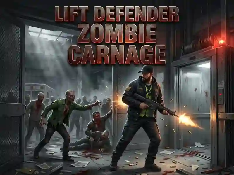 Lift Defender Zombie Carnage — free online game