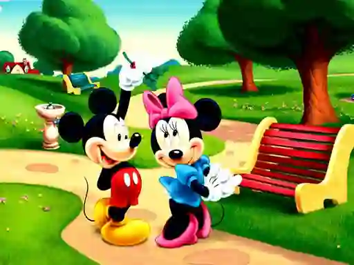 Mickey's Club House  — free online game