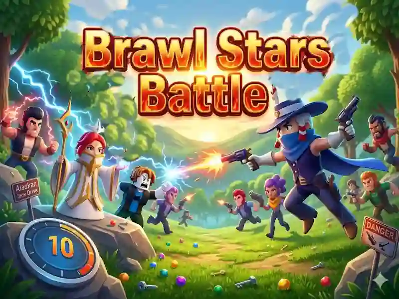Brawl Stars Battle — bezplatná online hra