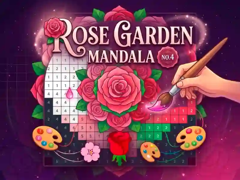 Rose Garden Mandala No.4 — free online game