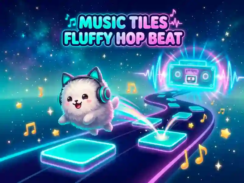 Music Tiles Fluffy Hop Beat — free online game