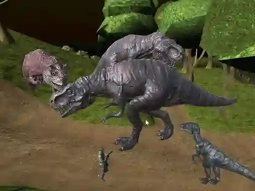 Mightnight Multiplayer Dinosaur Hunt — безплатна онлайн игра