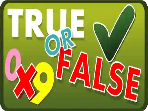 True or False — free online game