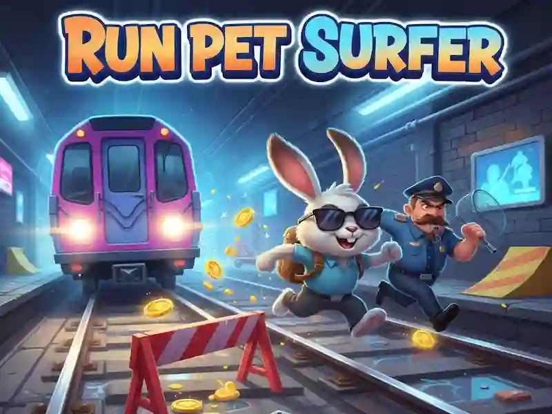 Run Pet Surfer — free online game