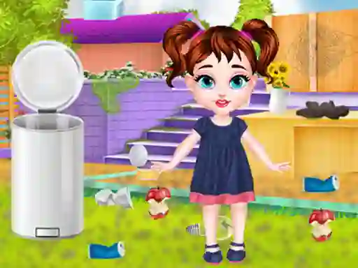 Baby Taylor Backyard Cleaning — free online game