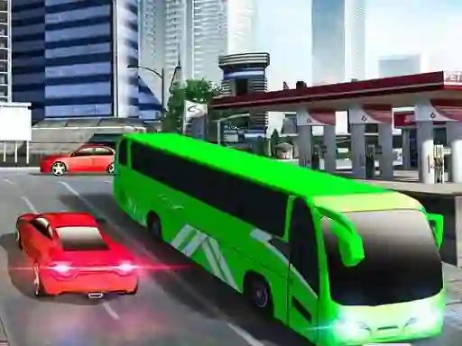Bus Driving 3d simulator — free online game