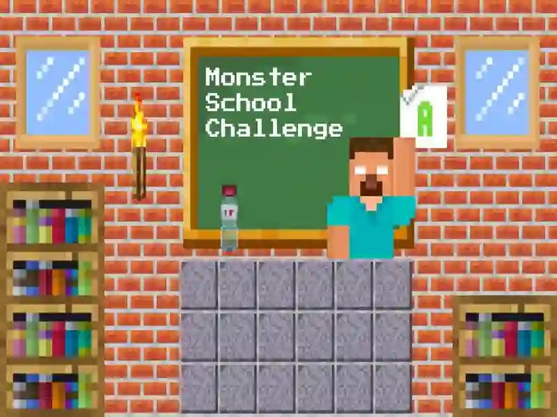 Monster School Challenge — free online game