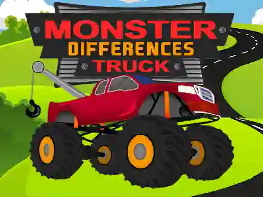Monster Truck Differences — free online game