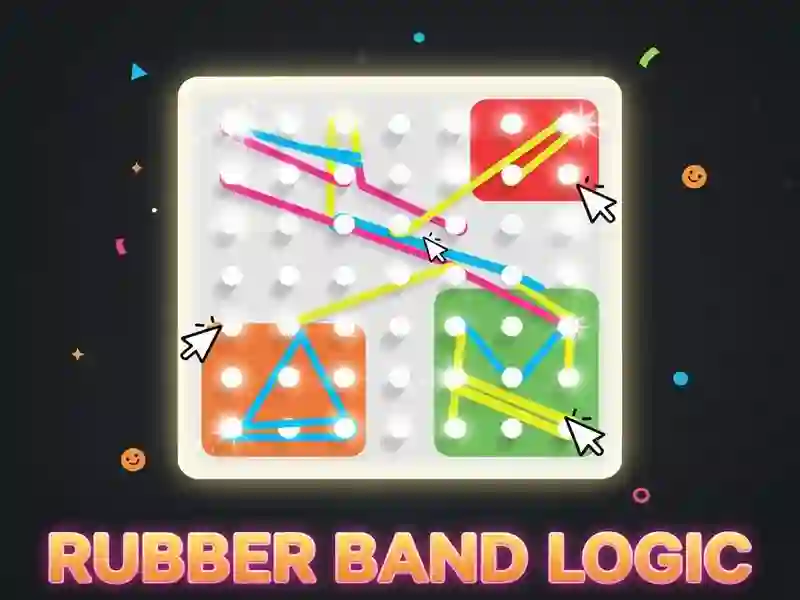 Move the Rubber Bands Logic puzzle — free online game