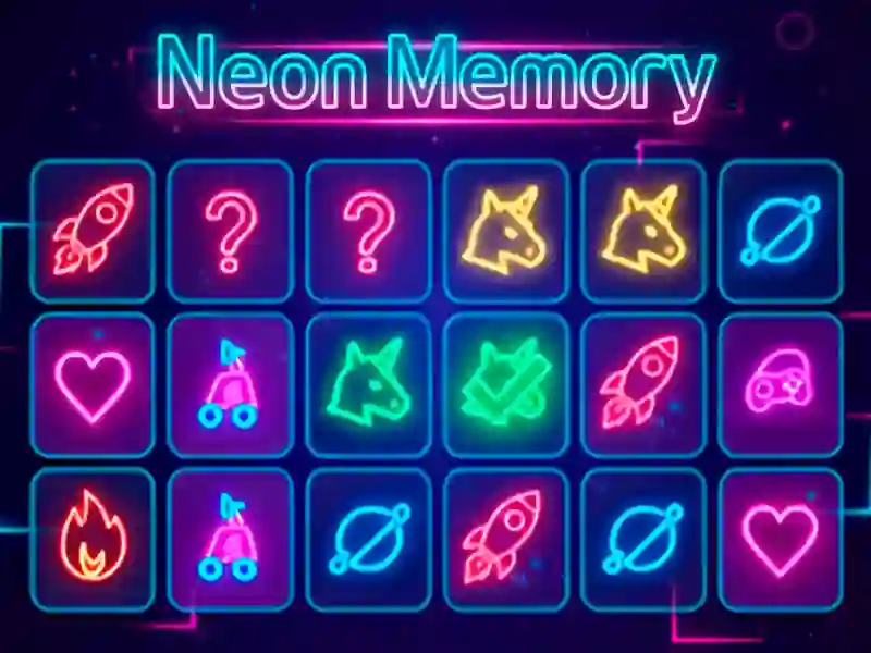 Neon Memory — free online game