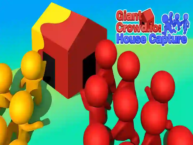 Giant Crowd io House Capture — free online game