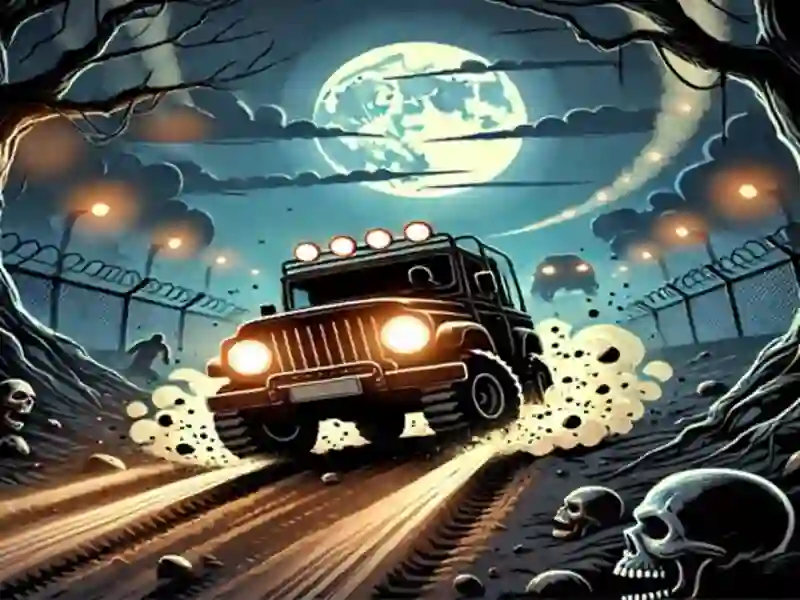 Racing Car Destroying Zombie — free online game