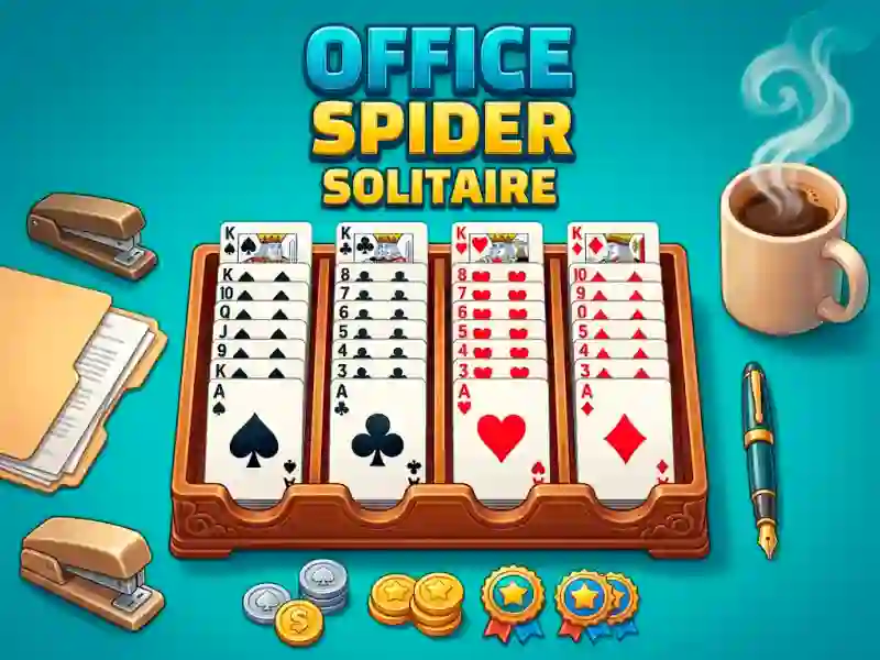 Office Spider Solitaire — free online game
