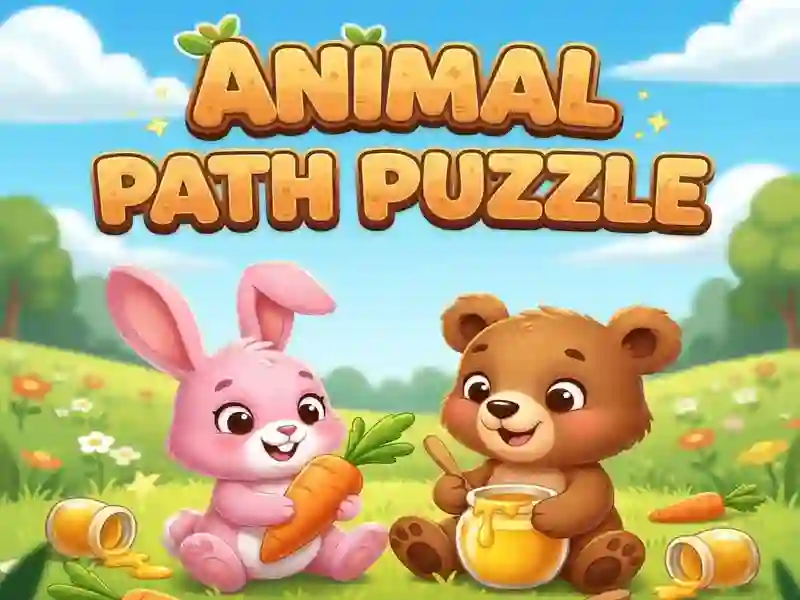Animal Path Puzzle — free online game
