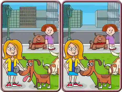 Гаме Spot The Differences City онлајн
