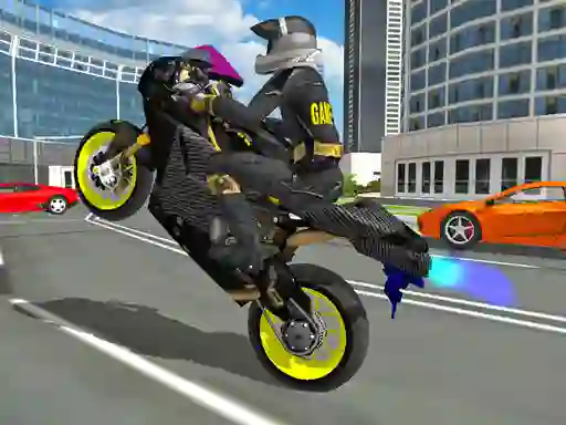 Motorbike Stunt Super Hero Simulator — free online game