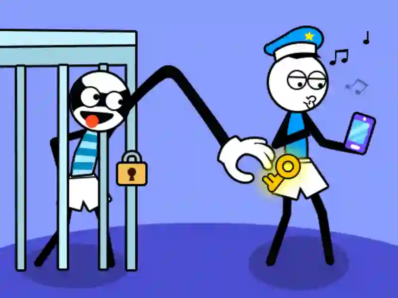 Stickman Troll Thief Puzzle — free online game