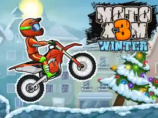 Gêm Moto X3m 4 Winter ar-lein