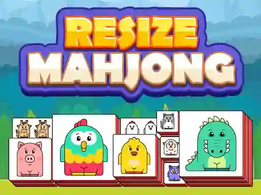 Resize Mahjong — free online game