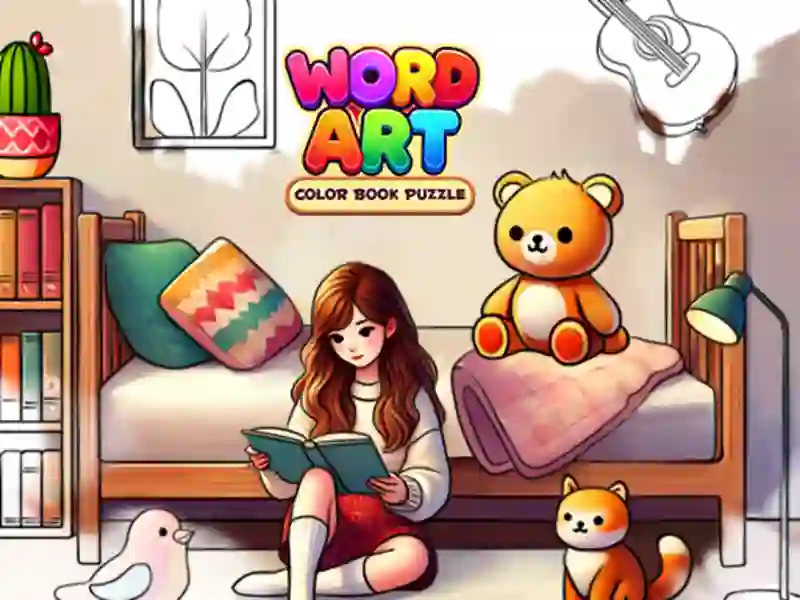 Word Art: Color Book Puzzle — free online game