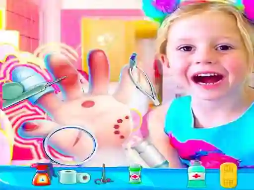 Nastya Hand Doctor  — free online game