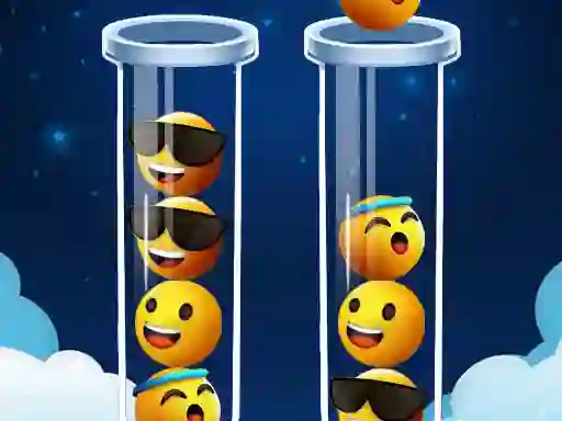 თამაში Emoji Color Sort Puzzle ონლაინ