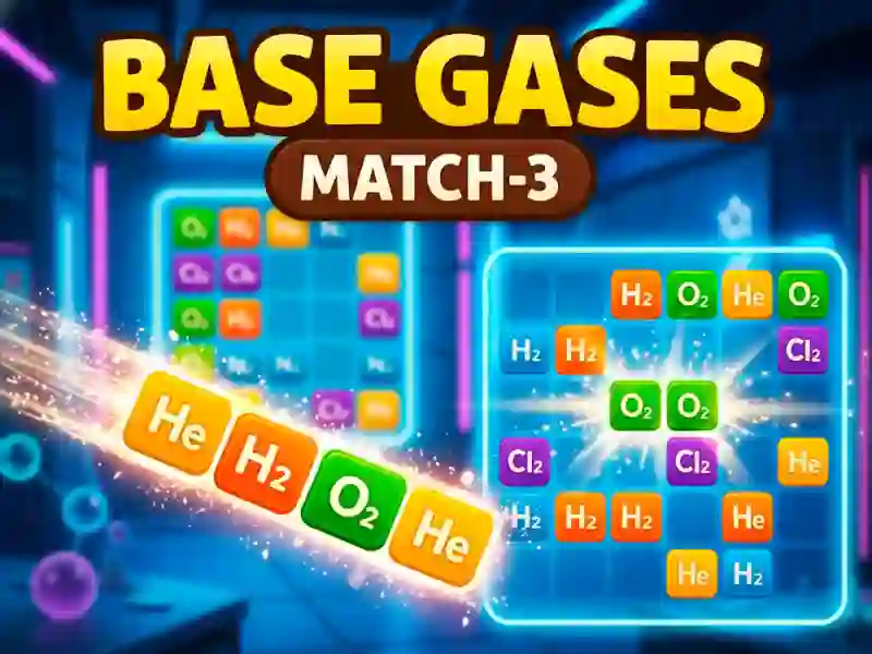 Base Gases Match-3 — bezplatná online hra