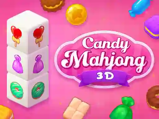 Candy Mahjong 3D — free online game