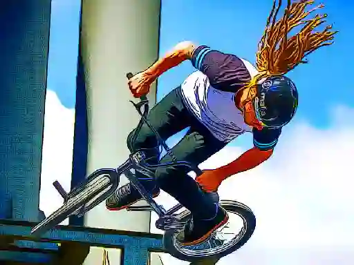 BMX Bikers Jigsaw เกมออนไลน์