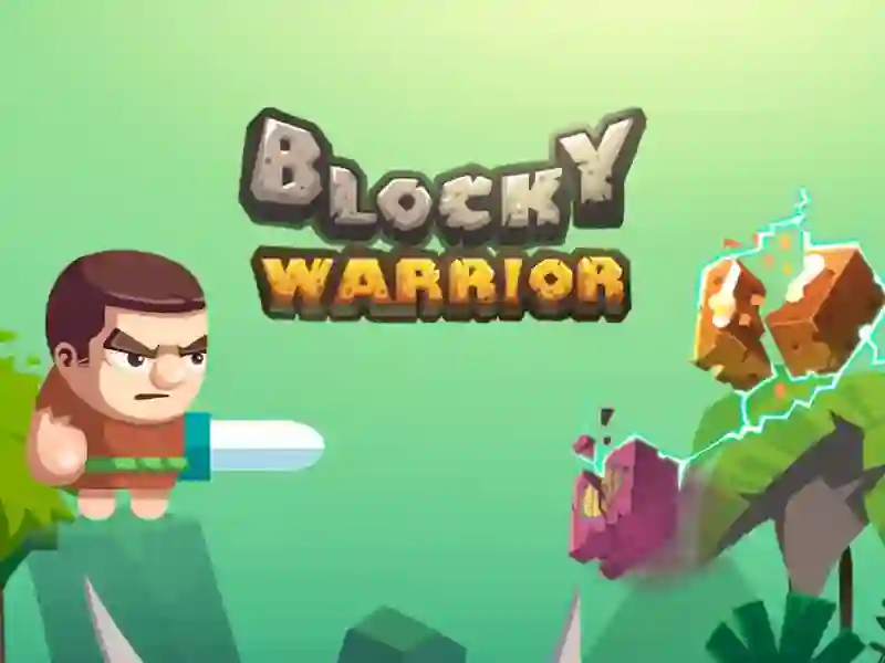 Blocky Warrior — free online game