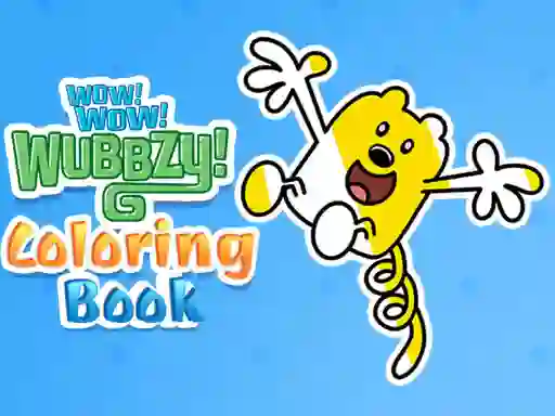 Wow Wow Wubbzy Coloring Book — free online game