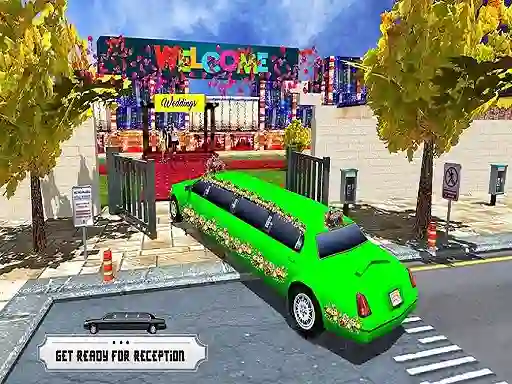Jeu Lexury Wedding Limo Car  en ligne