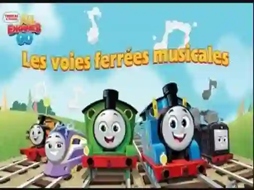 Thomas All Engines Go: Les Voies Ferrées Musicales — free online game