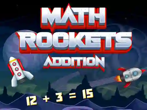 Jeu Math Rockets Addition en ligne