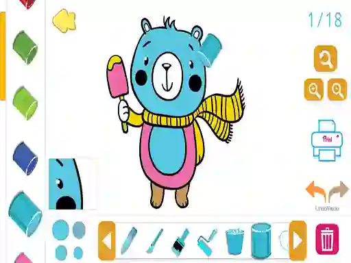 Гаме Coloring Animales онлајн