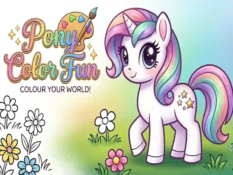 Pony Color Fun — free online game
