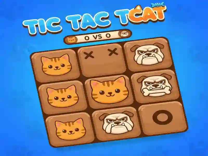 Tic Tac Toe Cat — لعبة مجانية اون لاين